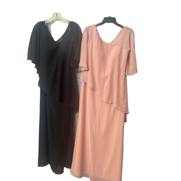 New! STACEES Sheath/Column Sleeveless Scoop Neck Ankle-Length
Size 14 - Picture 9 of 15